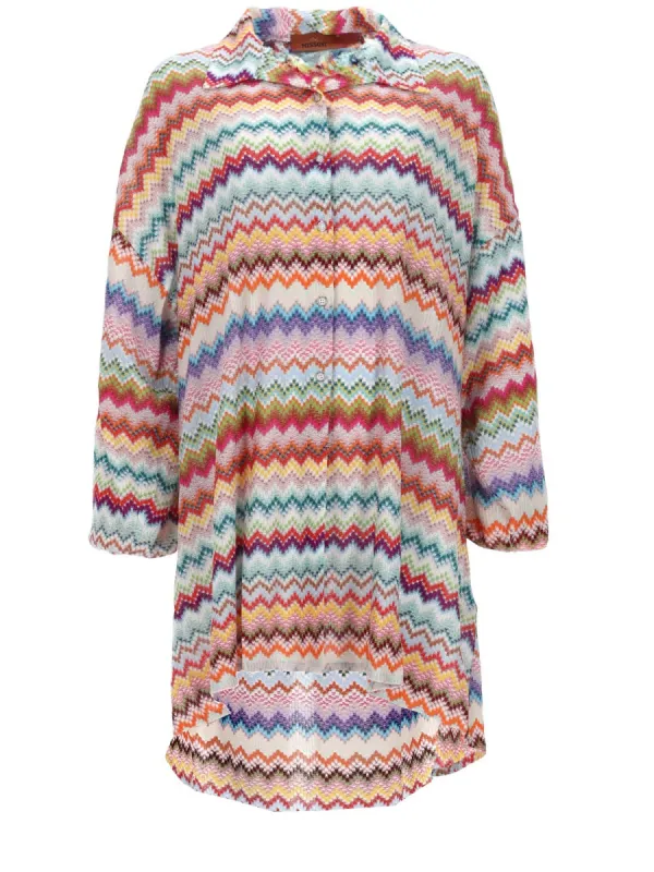 Blouse in Viscose Lamé Multicolour made by Missoni