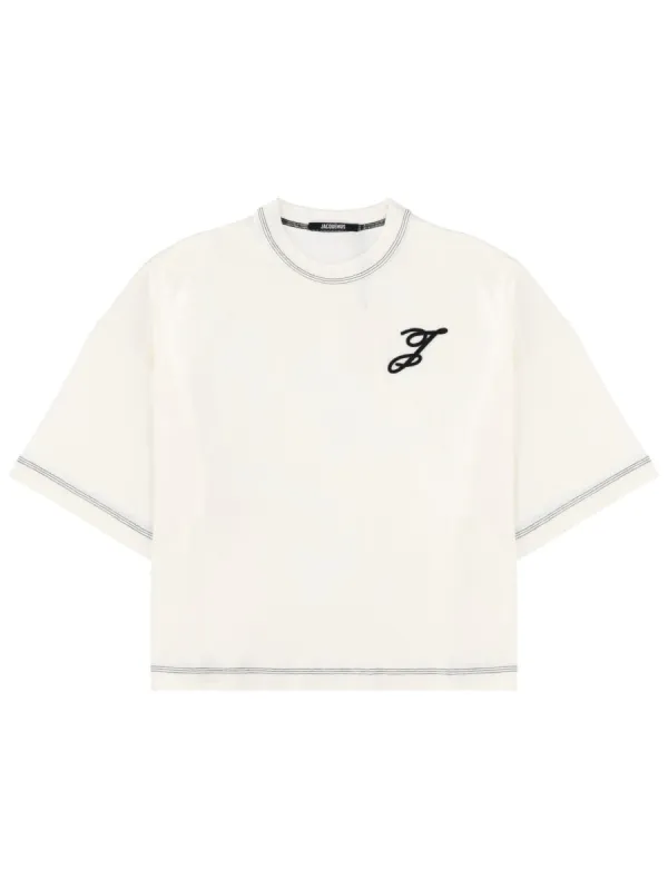 T-shirt Letro White made by Jacquemus