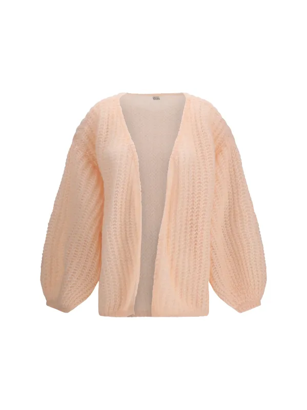 Cardigan Puffed Mohair made by Toteme