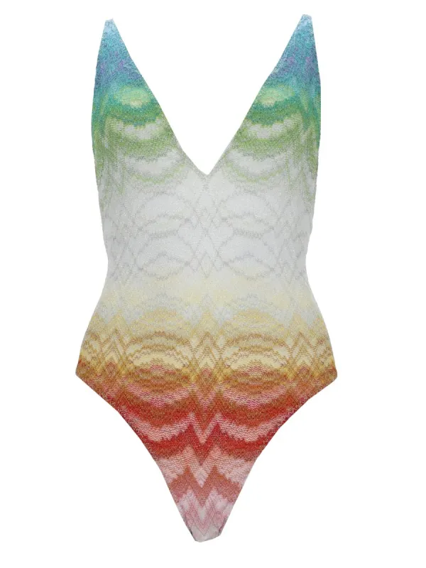 One-Piece Swimsuit Lamé made by Missoni