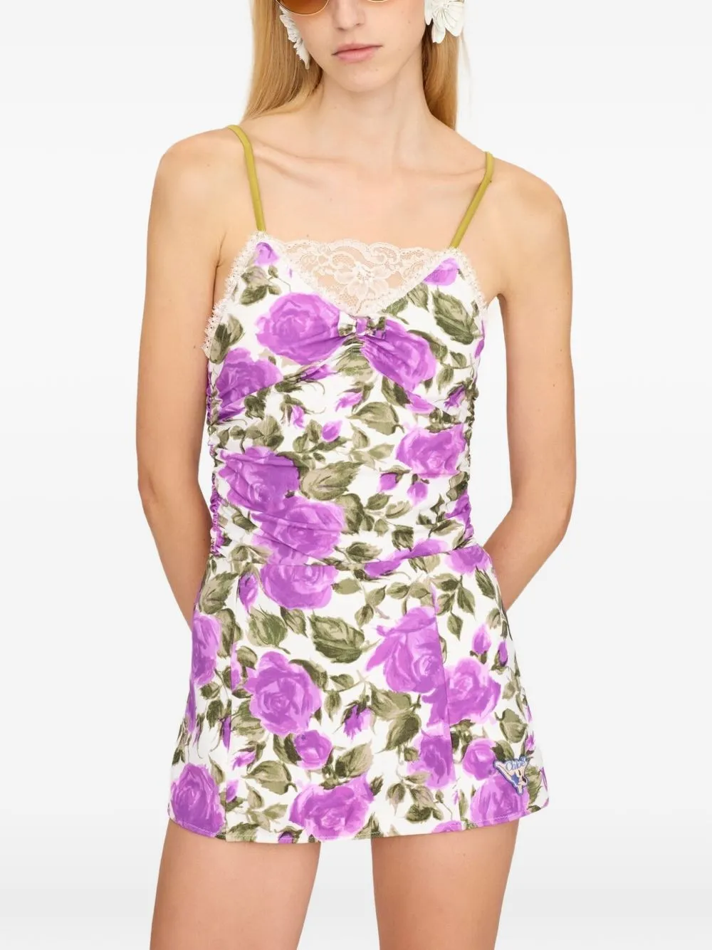 PRINTED MINI SKIRT sold by Lord & Taylor product image thumbnail 4