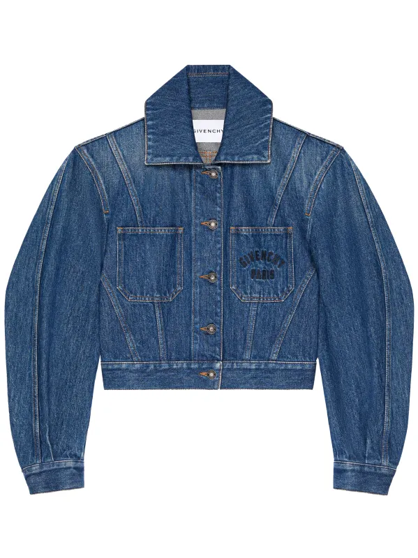 CROPPED DENIM JACKET made by Givenchy