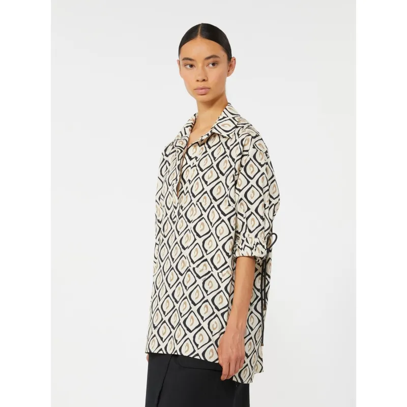 MXMECRU SHIRT BEIGE made by MaxMara