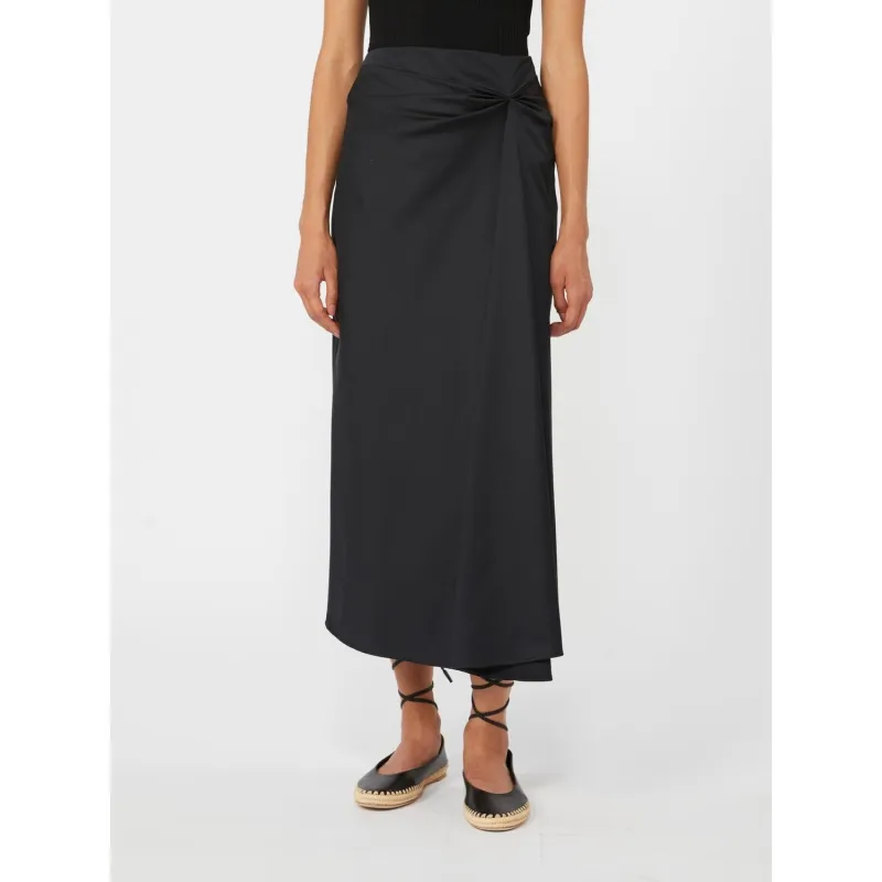 MXMPAGGI SKIRT BLACK made by MaxMara