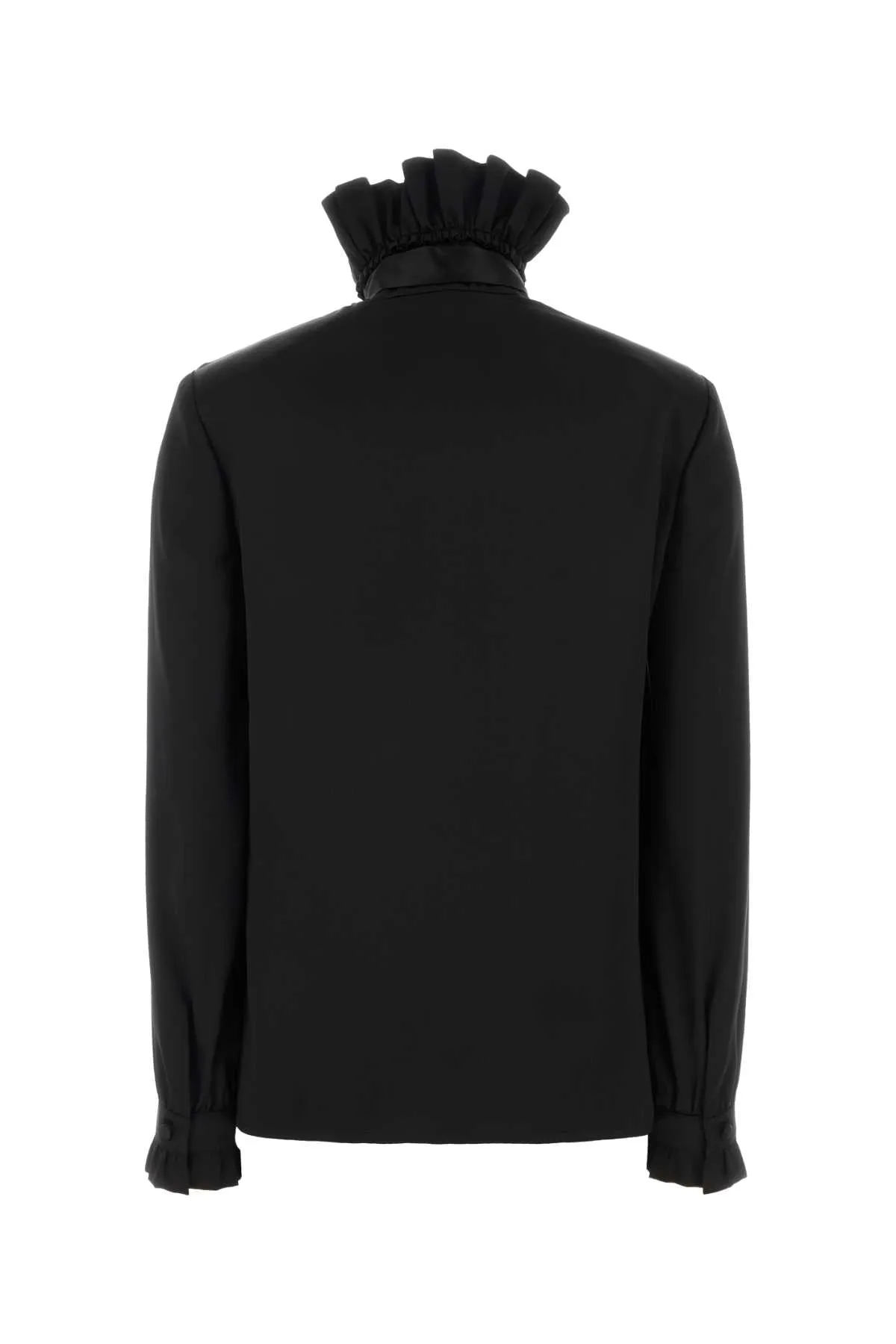 BLACK SILK SHIRT sold by Lord & Taylor product image thumbnail 2