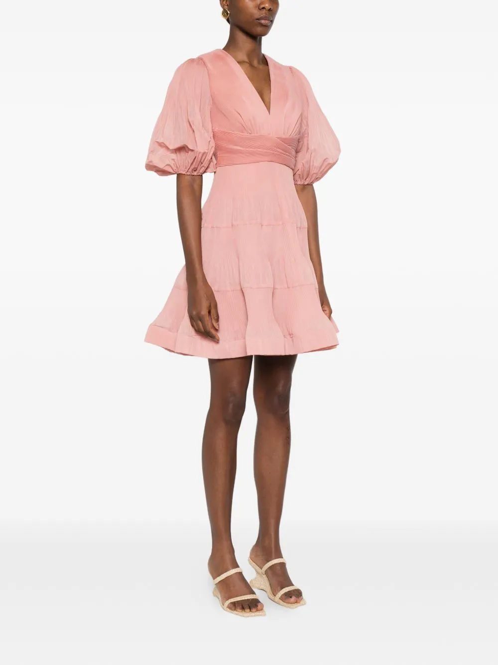 PLEATED MINI DRESS sold by Lord & Taylor product image thumbnail 5