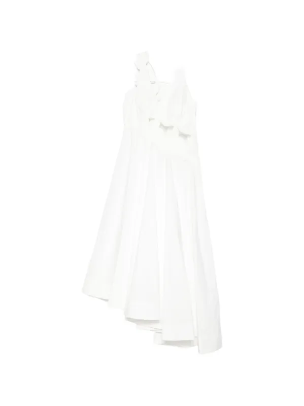 LUNA COTTON MIDI DRESS made by Zimmermann