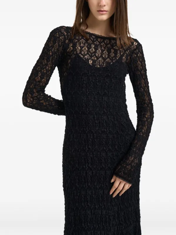 LACE LONG DRESS made by Forte Forte