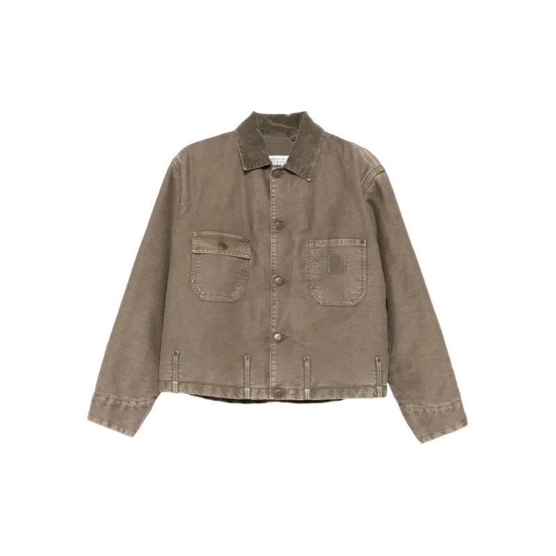 Brown Corduroy Outerwear made by Maison Margiela