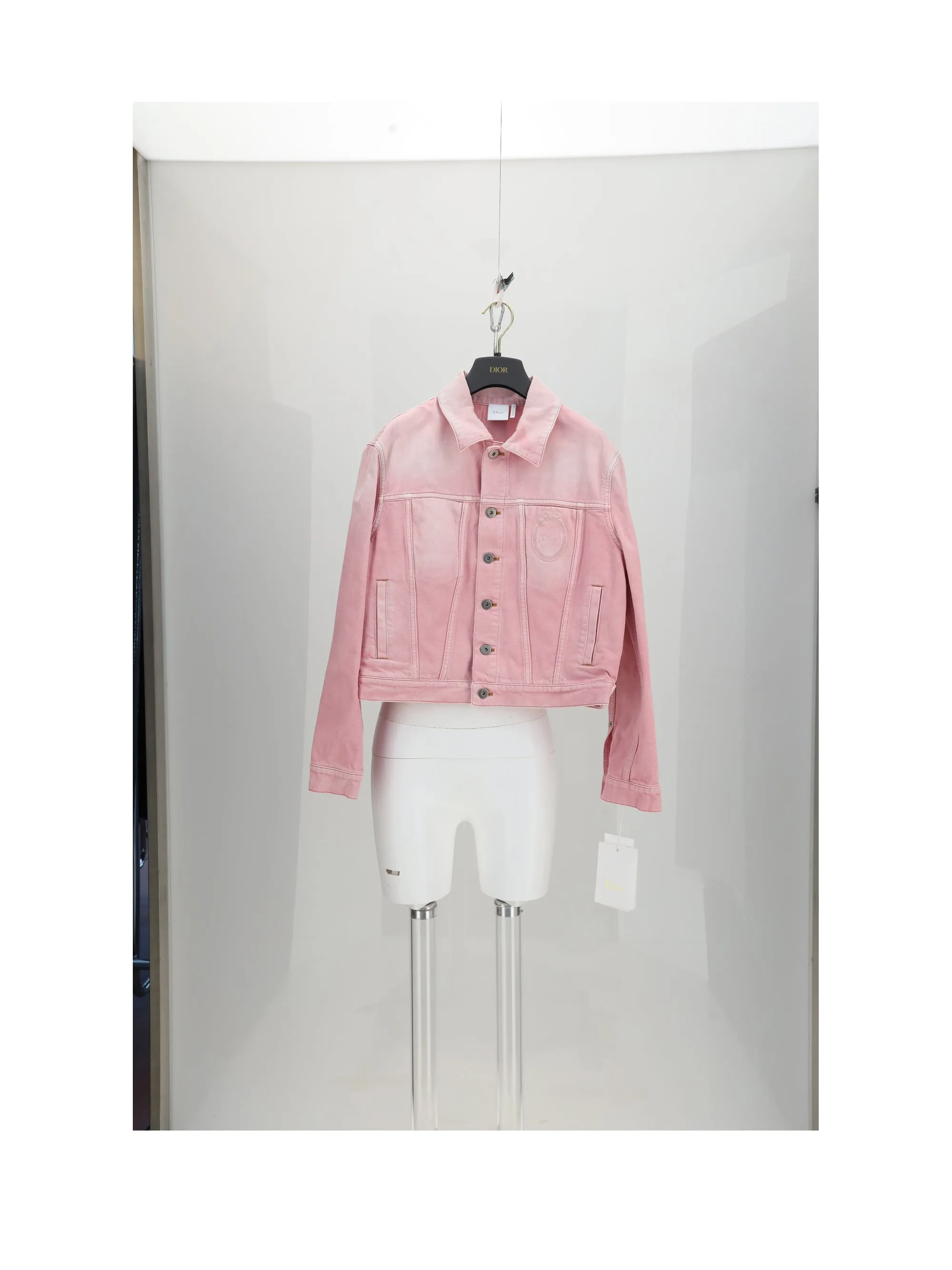 Denim Jacket Pink sold by Lord & Taylor