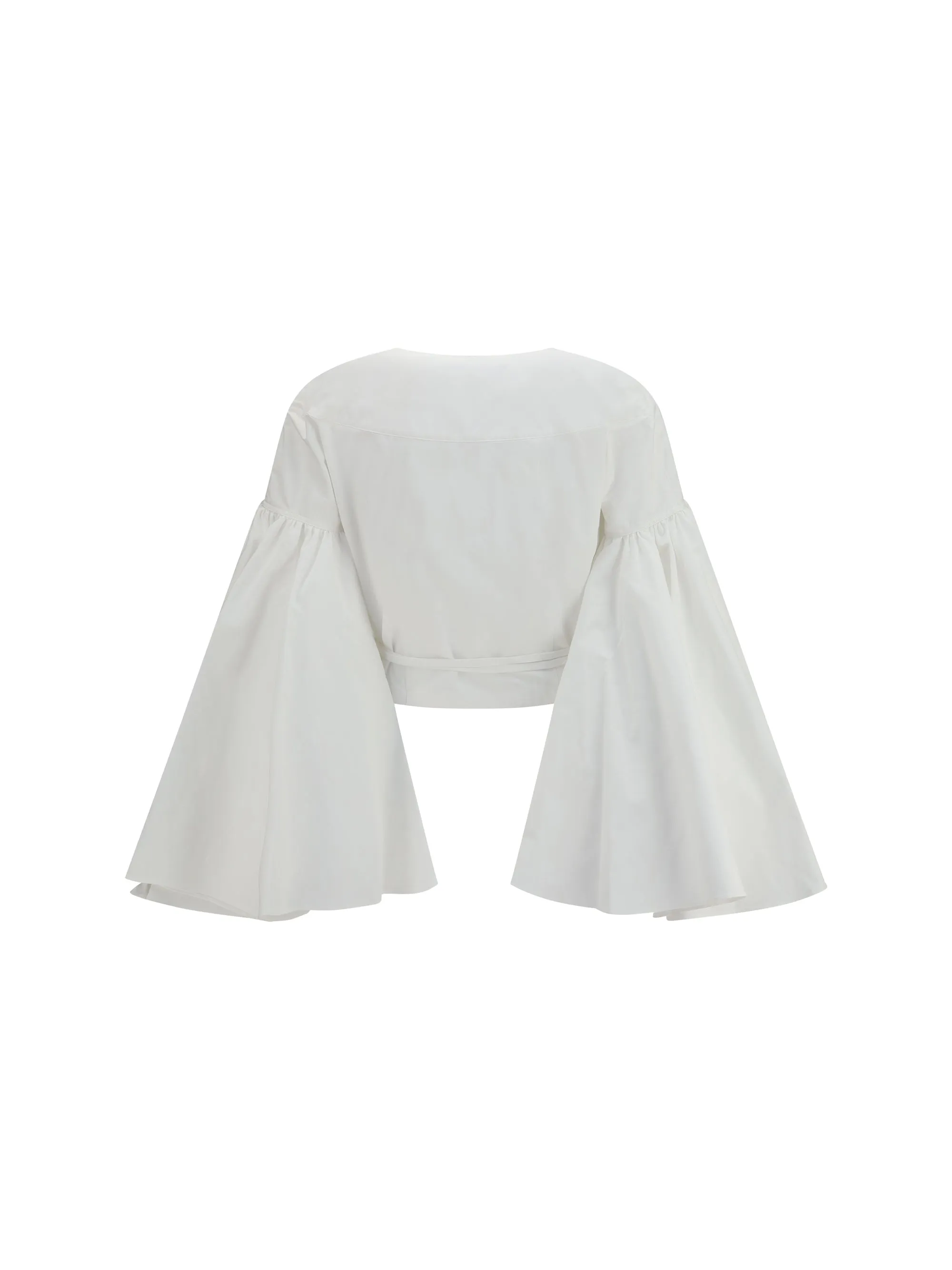 Wrap Top Paysan White sold by Lord & Taylor product image thumbnail 2