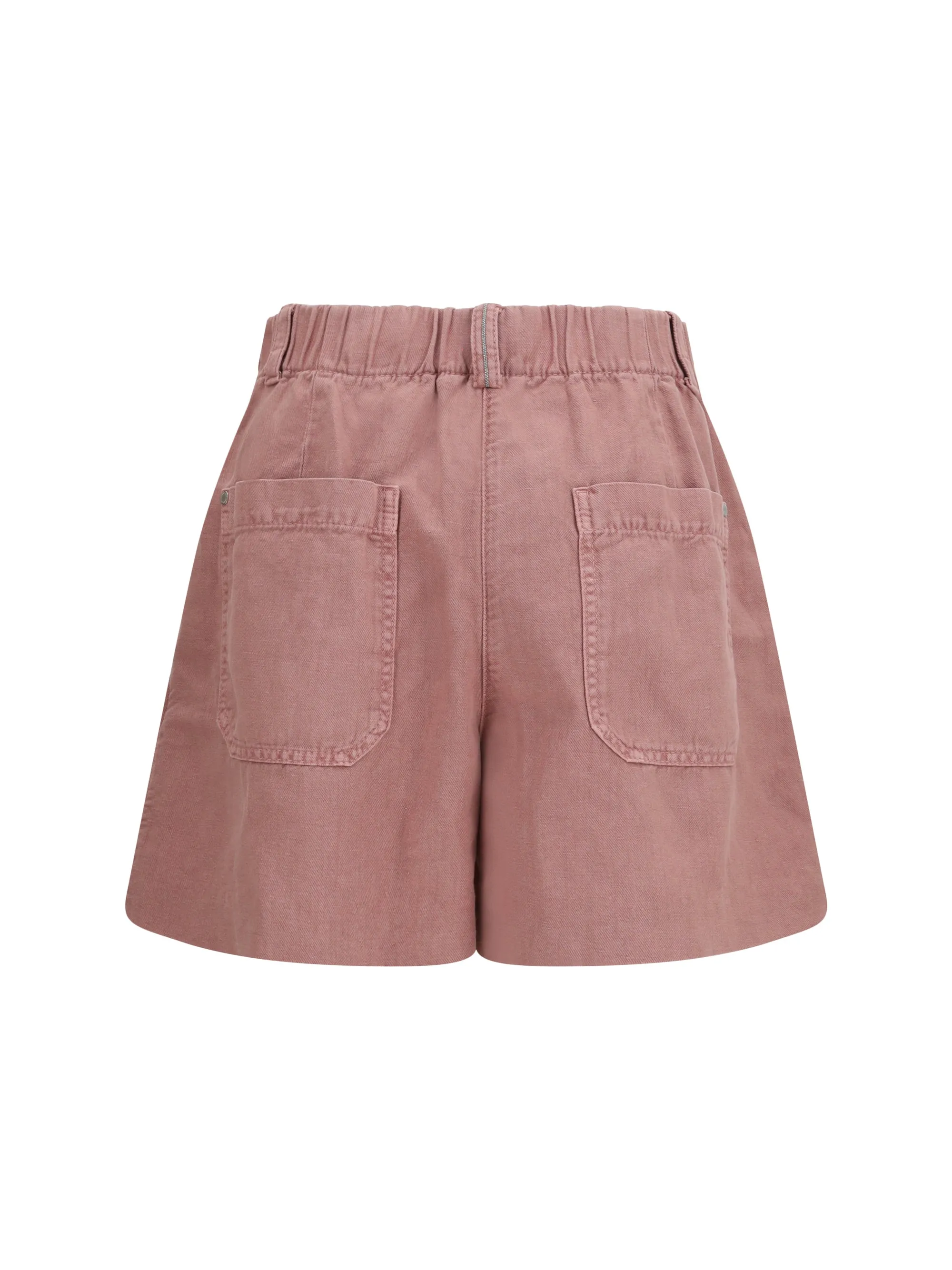 Linen Shorts Ash Rose sold by Lord & Taylor product image thumbnail 3