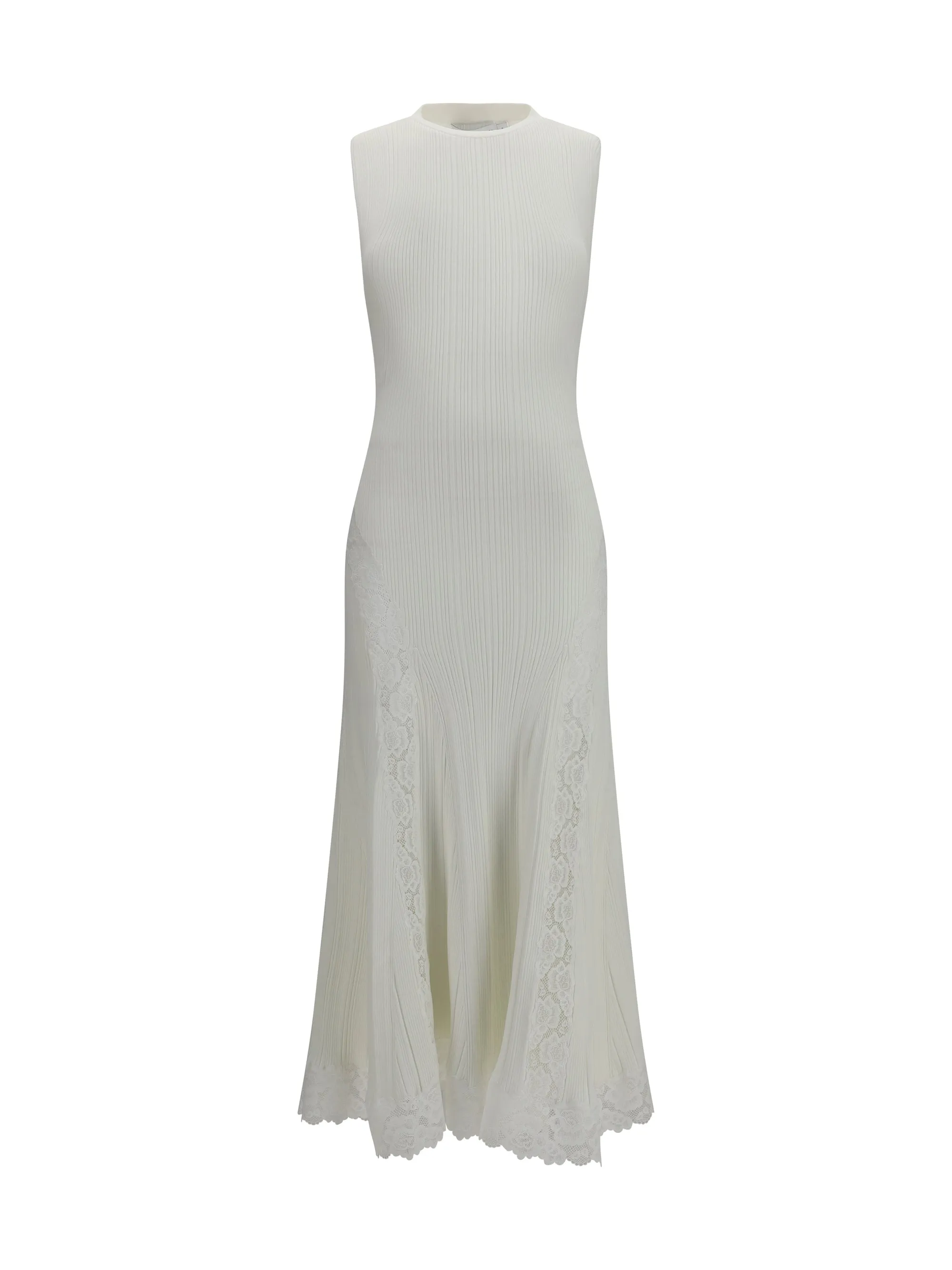 Knit Midi Dress White sold by Lord & Taylor