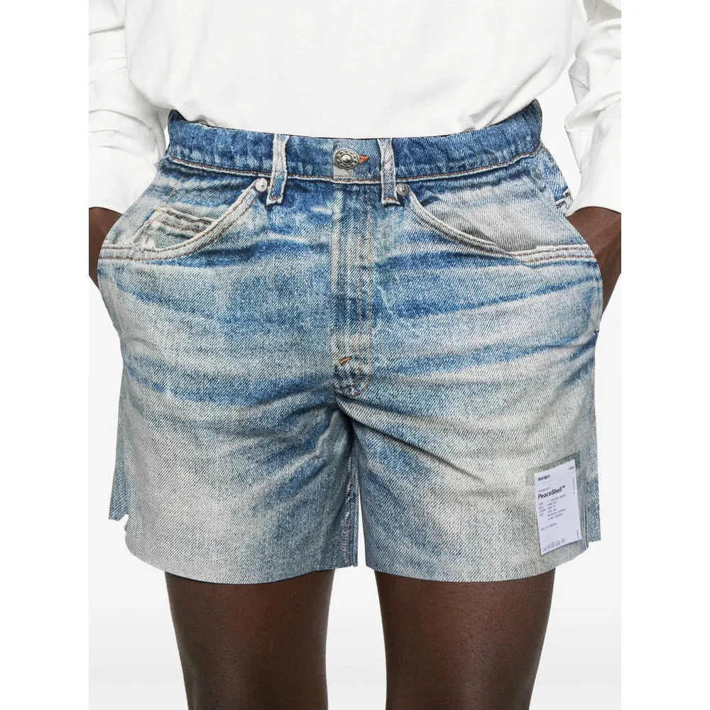 Denim Shorts Blue sold by Lord & Taylor product image thumbnail 4