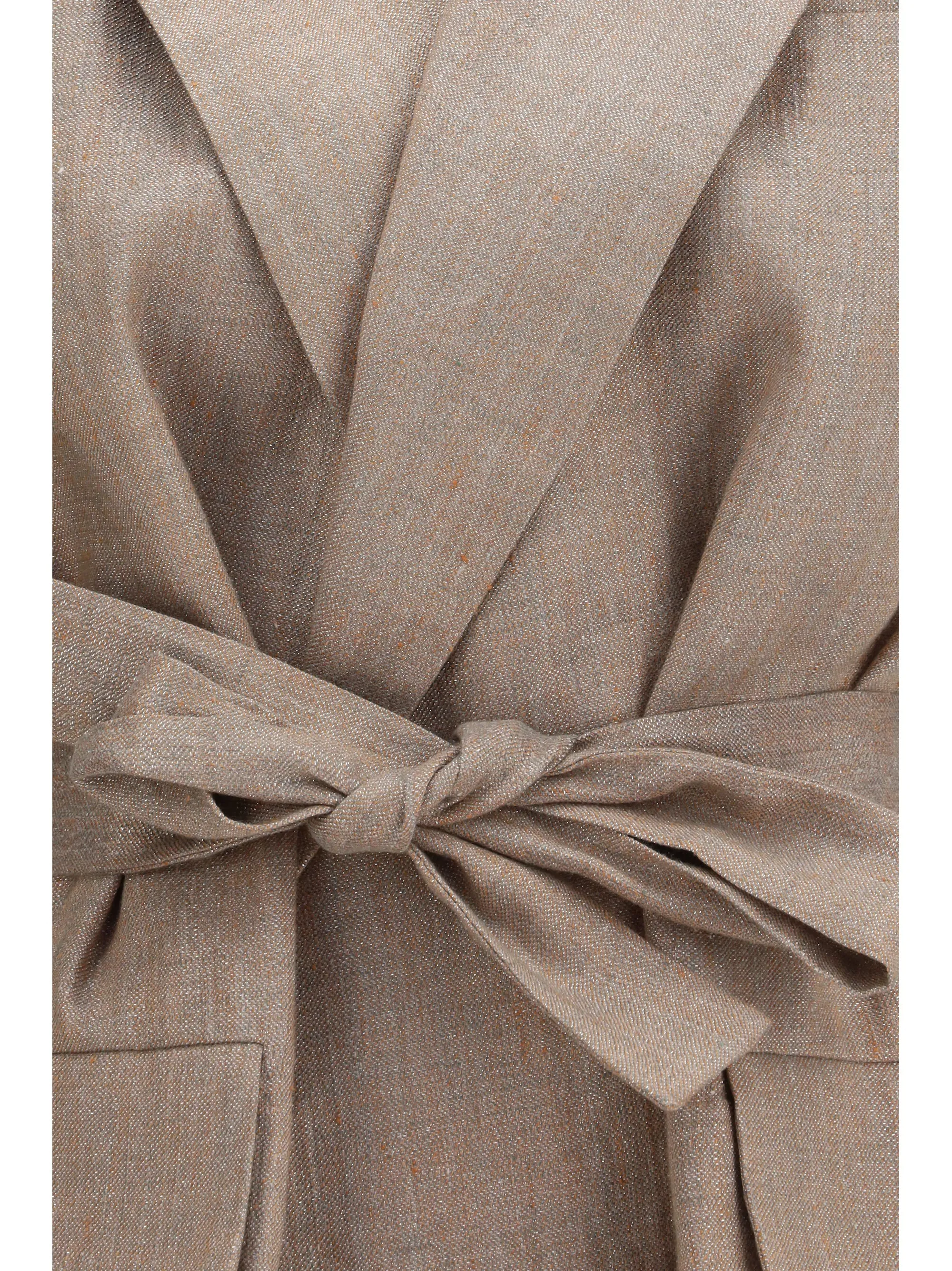 Vest Linen-Blend Rose/Silver sold by Lord & Taylor product image thumbnail 2