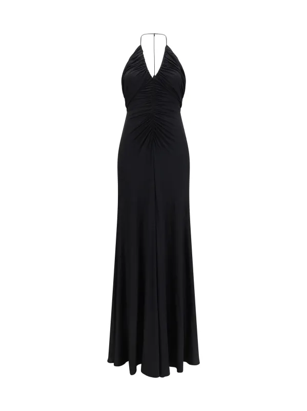 Jersey Maxi Dress Black made by Self-Portrait