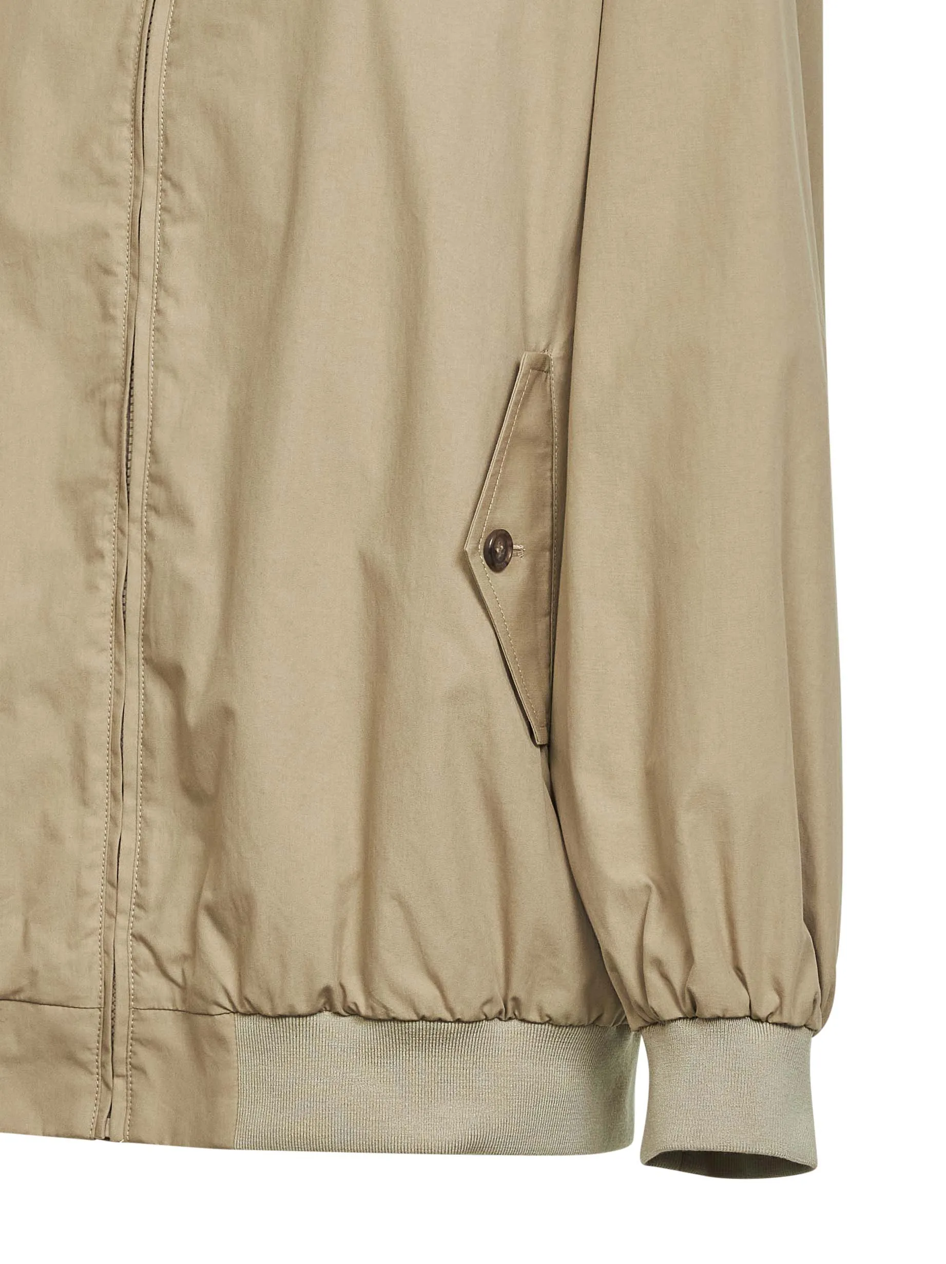 Bomber Jacket Beige Cotton sold by Lord & Taylor product image thumbnail 3