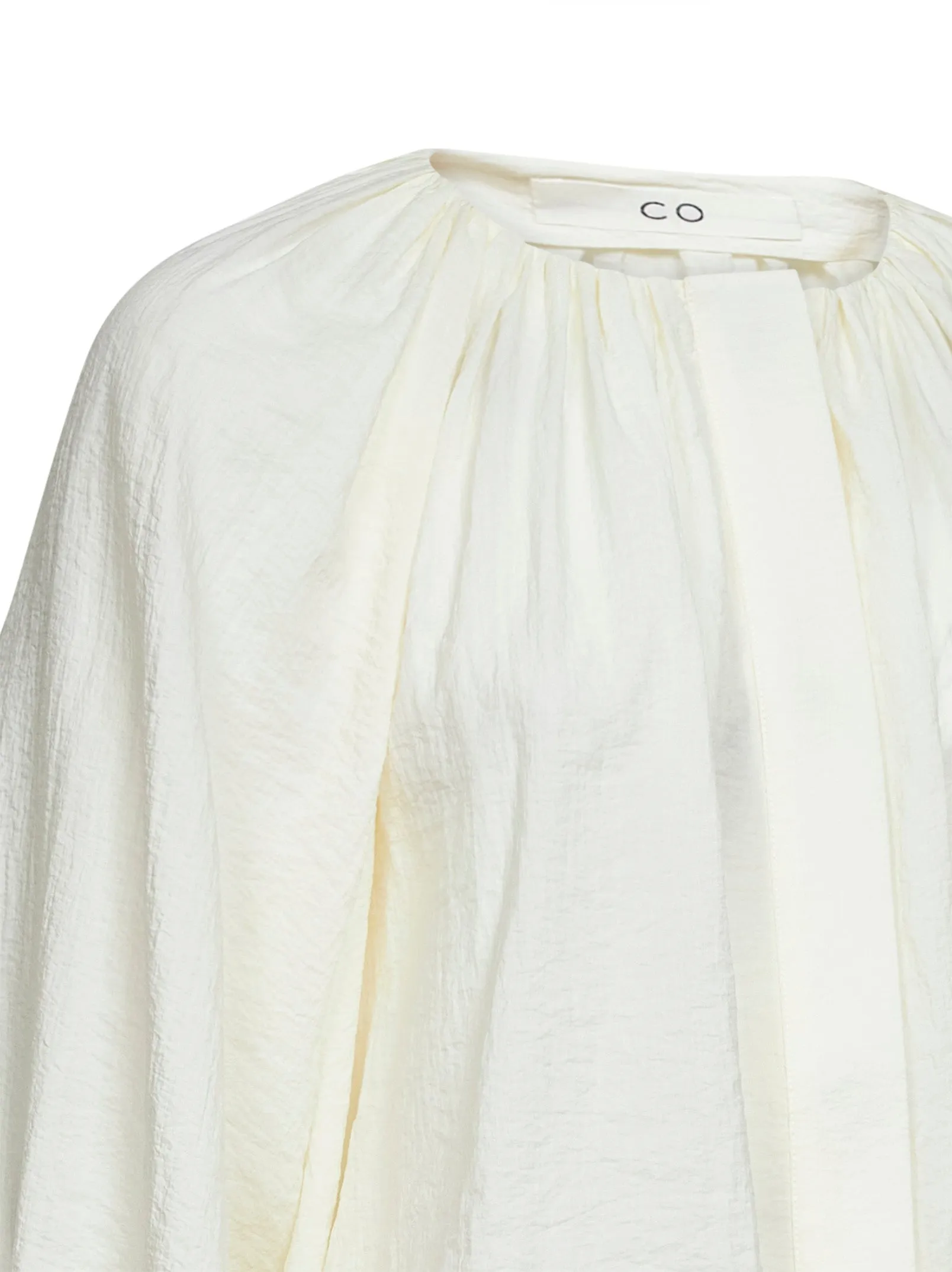 Tunic Shirt Ivory Recycled Nylon sold by Lord & Taylor product image thumbnail 3