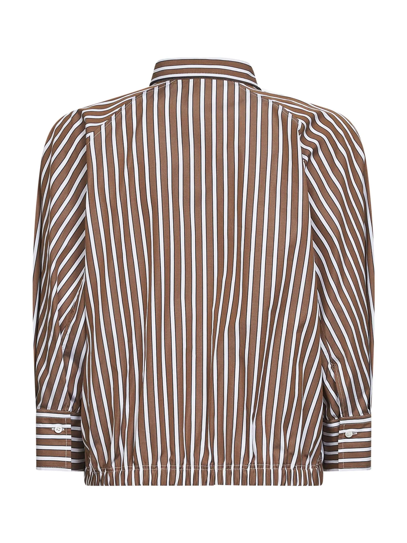 Poplin Shirt Shadow-Stripe Brown sold by Lord & Taylor product image thumbnail 2