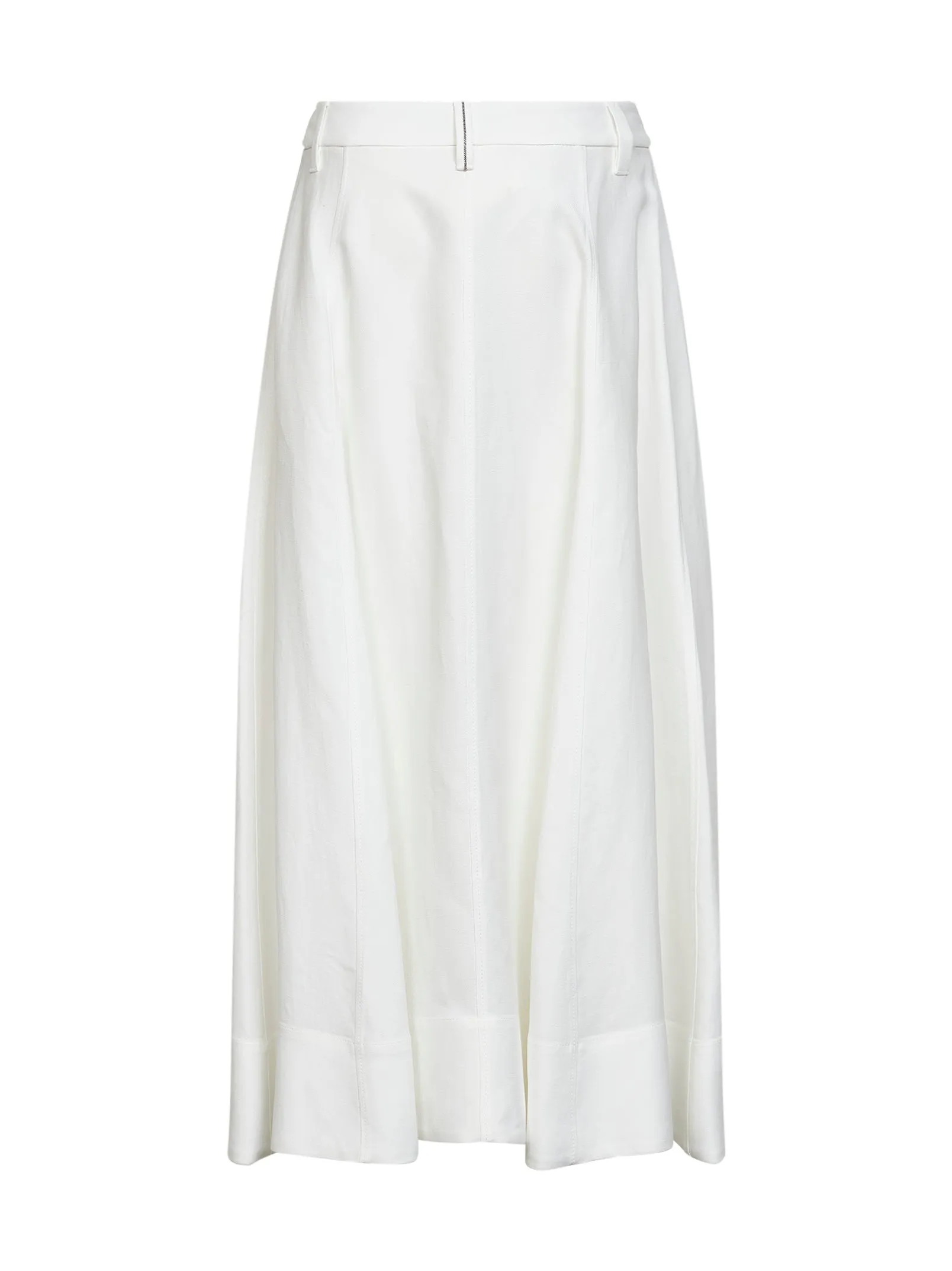 Skirt Sartorial Twill White sold by Lord & Taylor product image thumbnail 2