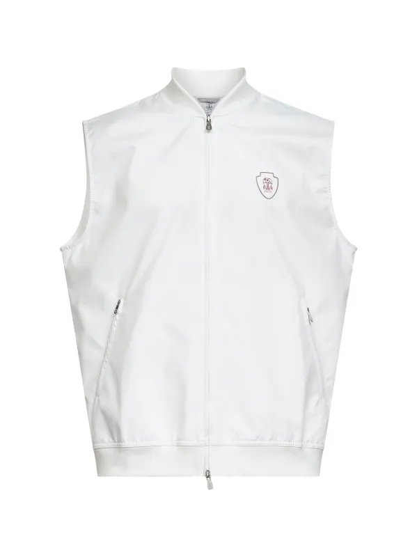 Vest White Logo made by Brunello Cucinelli