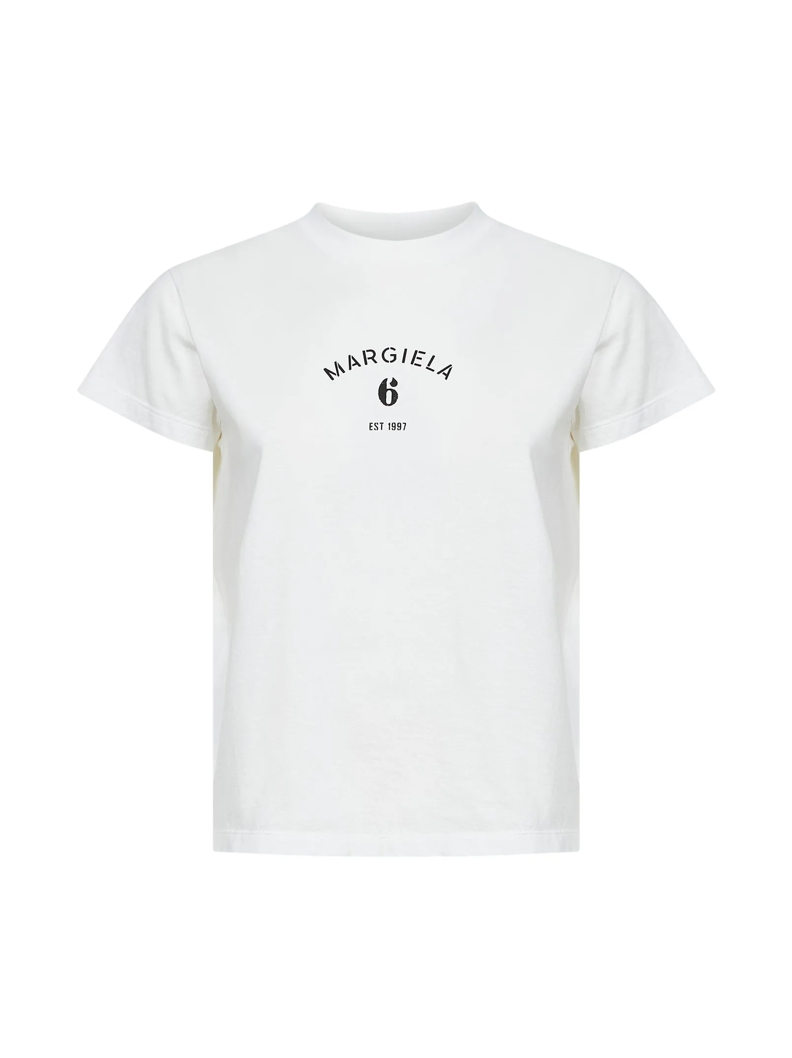 Jersey T-shirt White sold by Lord & Taylor