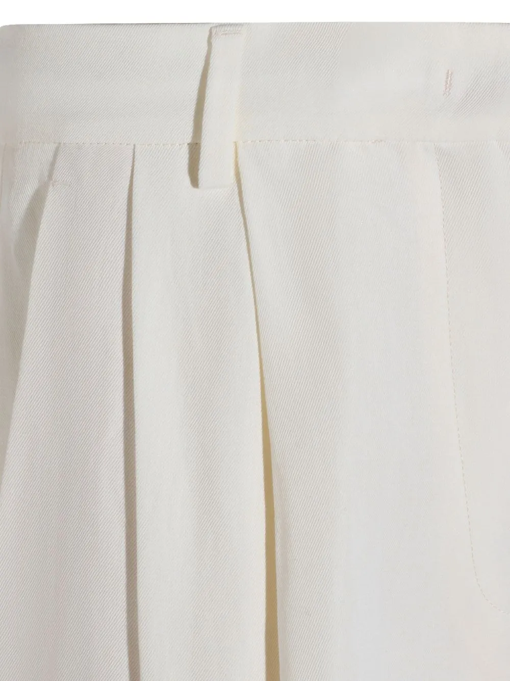 CREAM PLEATED DETAIL TROUSERS sold by Lord & Taylor product image thumbnail 4