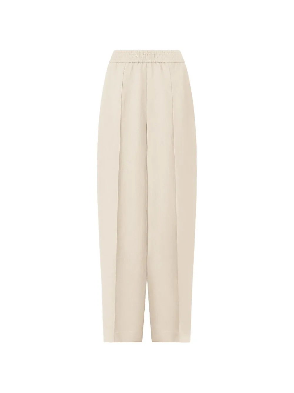 BEIGE ELASTICATED WAISTBAND TROUSERS sold by Lord & Taylor product image thumbnail 2