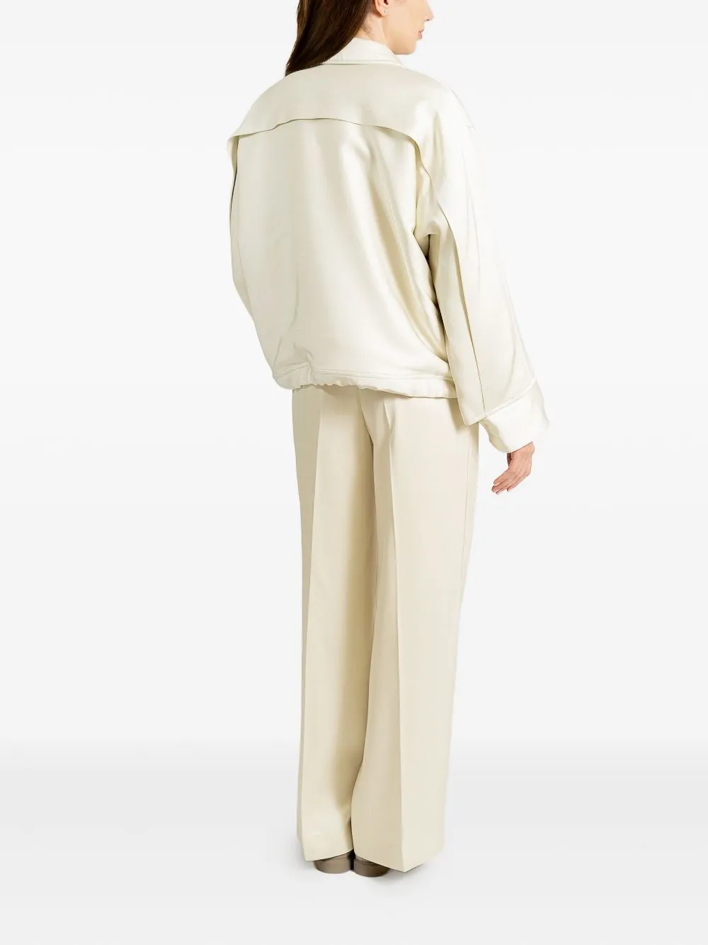 OFF WHITE BUTTON FASTENING JACKET sold by Lord & Taylor product image thumbnail 2