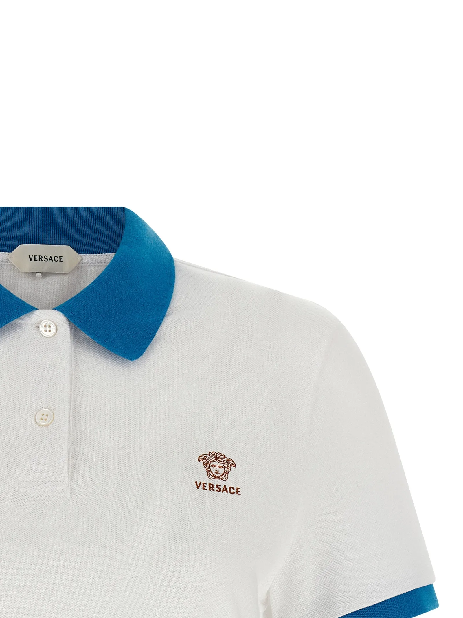 'Medusa' polo shirt sold by Lord & Taylor product image thumbnail 3