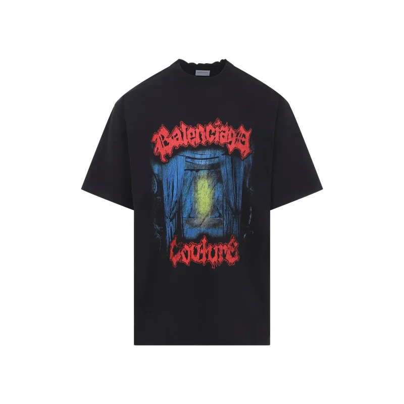 Gucci T-Shirt With Gucci Blade Print 'Navy' 565806-XJAZY-1079