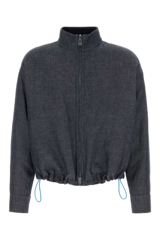 DENIM REVERSIBLE JACKET made by Fendi