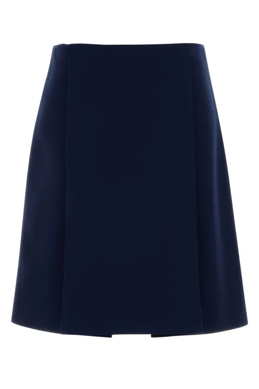 BLUE JERSEY SKIRT made by Miu Miu
