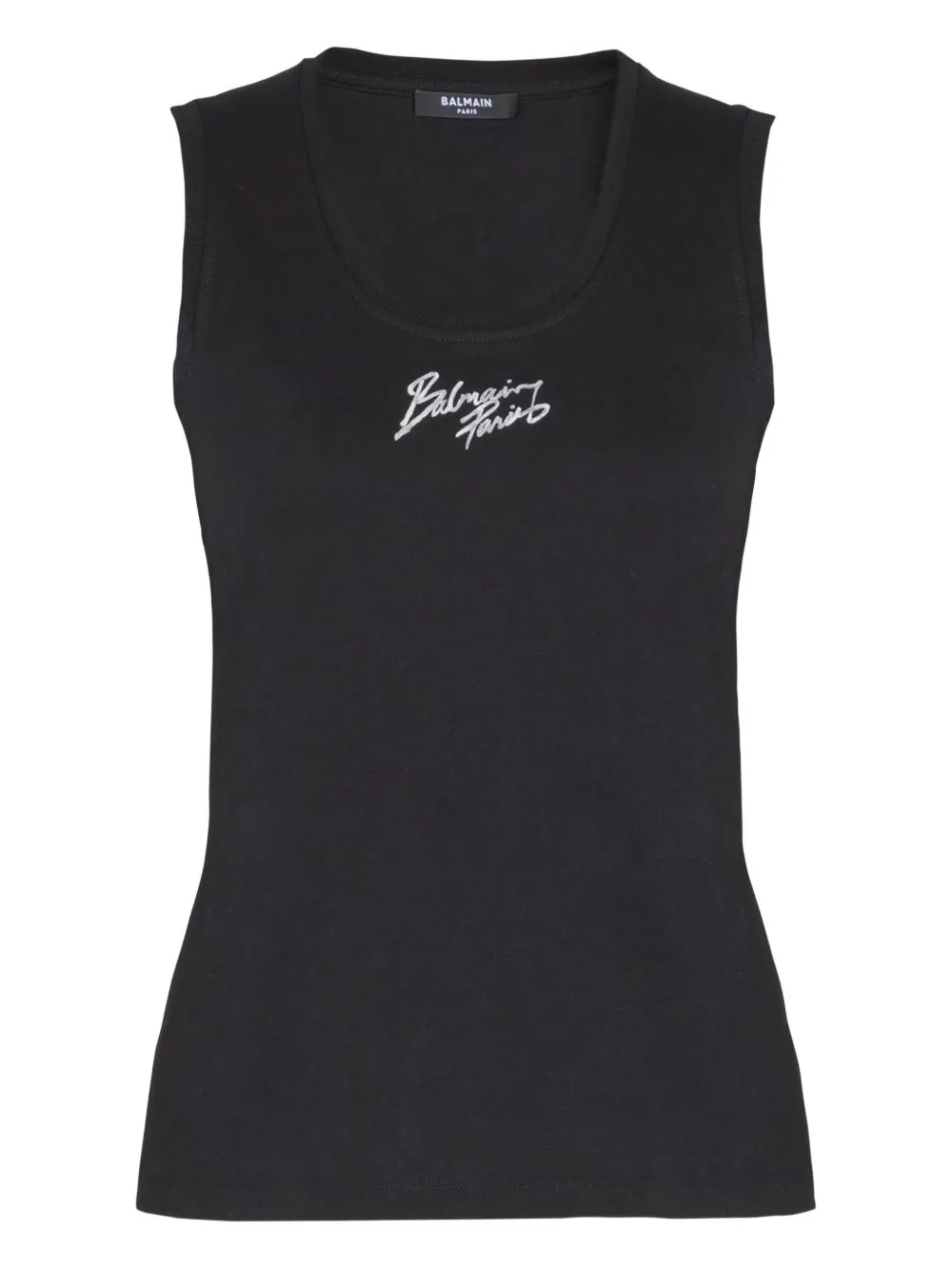 BALMAIN LOGO PRINT TANK TOP sold by Lord & Taylor