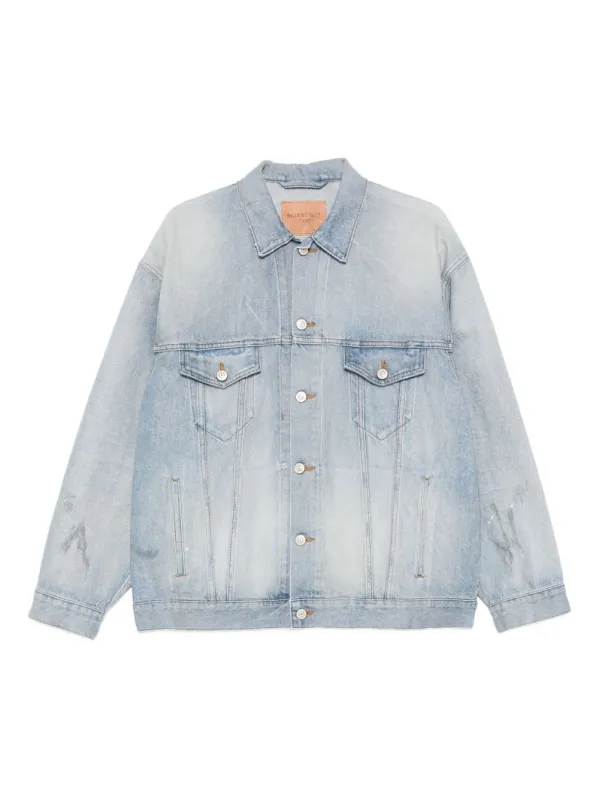 BALENCIAGA REGULAR FIT DENIM JACKET made by Balenciaga