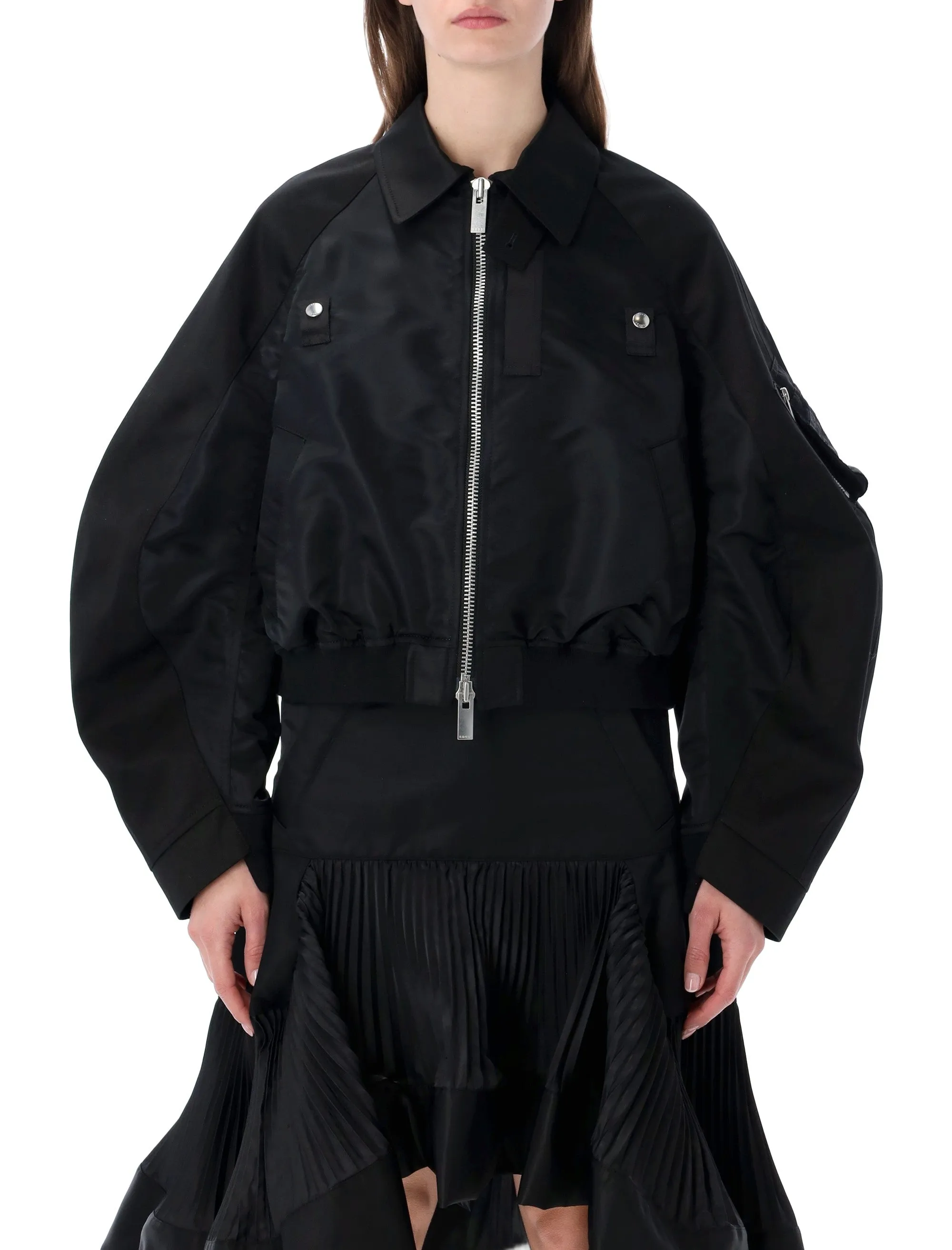 SACAI CHINO NYLON BOMBER JACKET sold by Lord & Taylor
