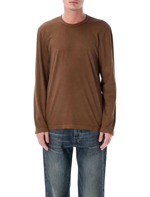 JAMES PERSE COTTON LONG SLEEVE T-SHIRT made by James Perse