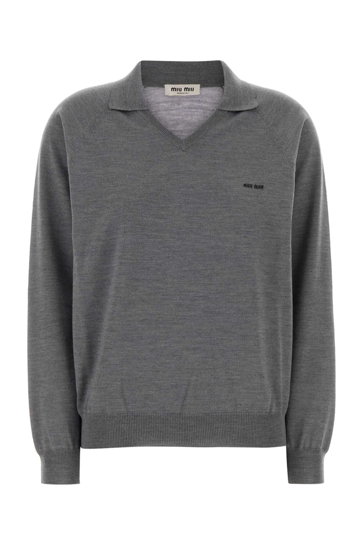 WOOL SWEATER WITH COLLAR AND EMBROIDERY sold by Lord & Taylor