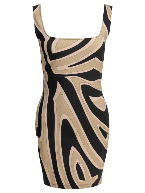 "LABYRINTH" SHORT SHEATH DRESS made by Emilio Pucci