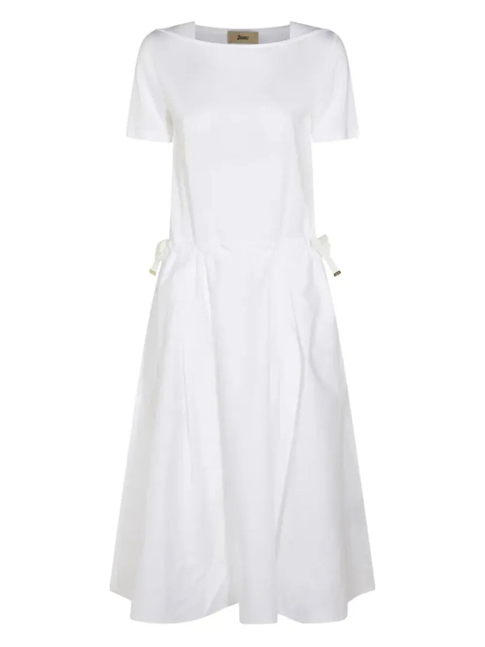 MIDI DRESS WITH DRAWCORD WAIST sold by Lord & Taylor