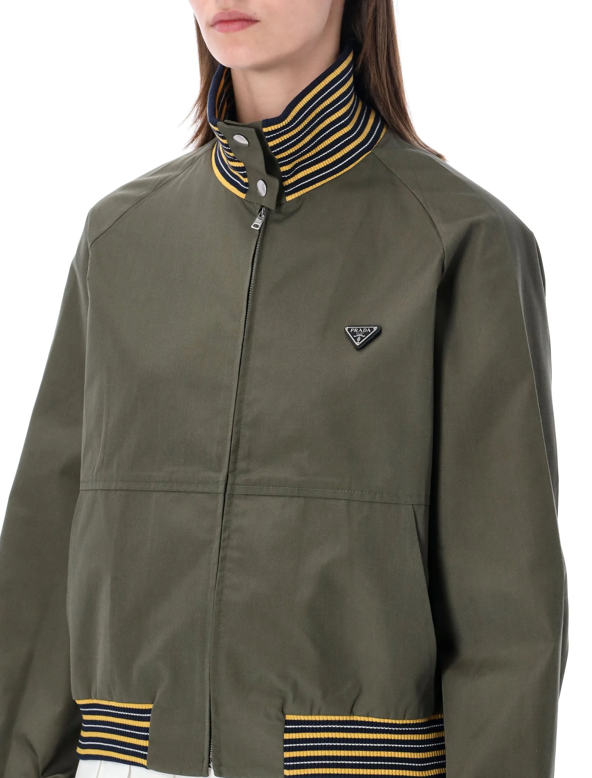 PRADA TECHNICAL BOMBER JACKET sold by Lord & Taylor product image thumbnail 3