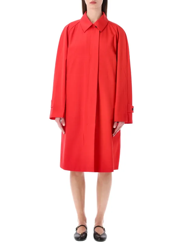 PRADA SINGLE-BREASTED GABARDINE COAT made by Prada