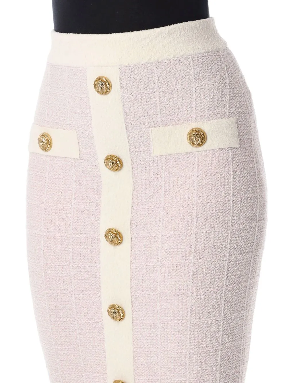 BALMAIN BUTTONED MIDI SKIRT sold by Lord & Taylor product image thumbnail 3