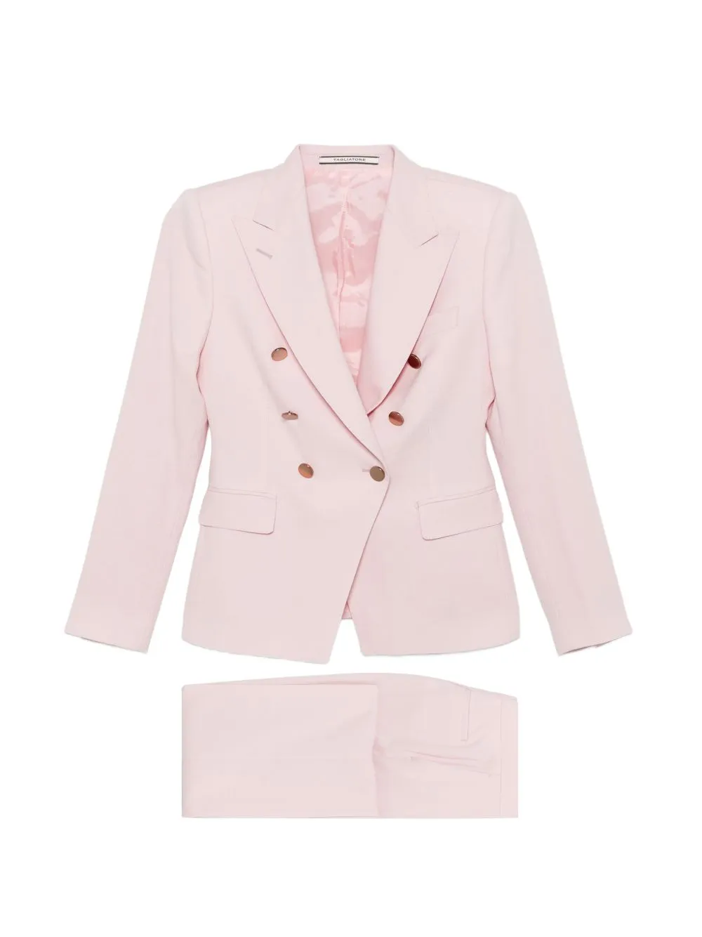 WOOL DOUBLE-BREASTED SUIT sold by Lord & Taylor