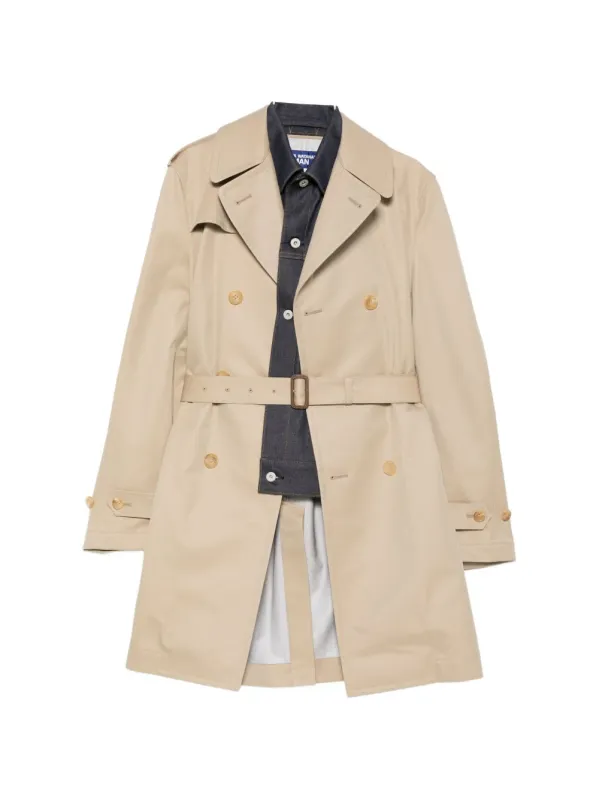COTTON DOUBLE-BREASTED COAT made by Junya Watanabe