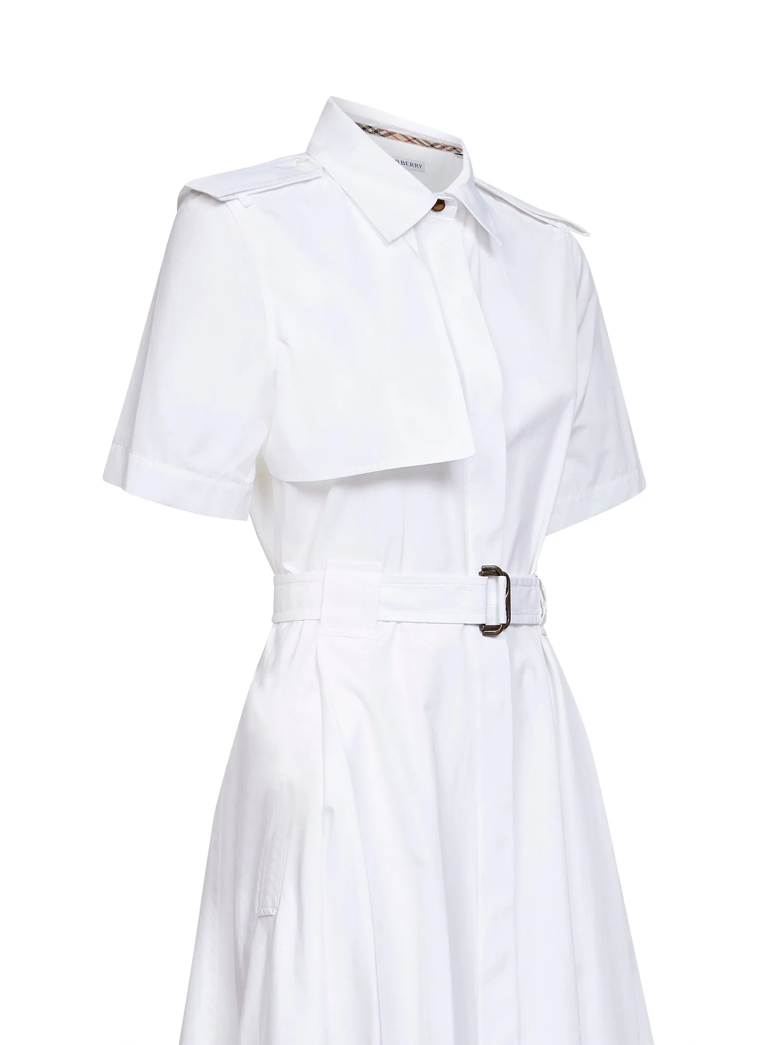 Shirt Dress Cotton Poplin Optical White sold by Lord & Taylor product image thumbnail 3