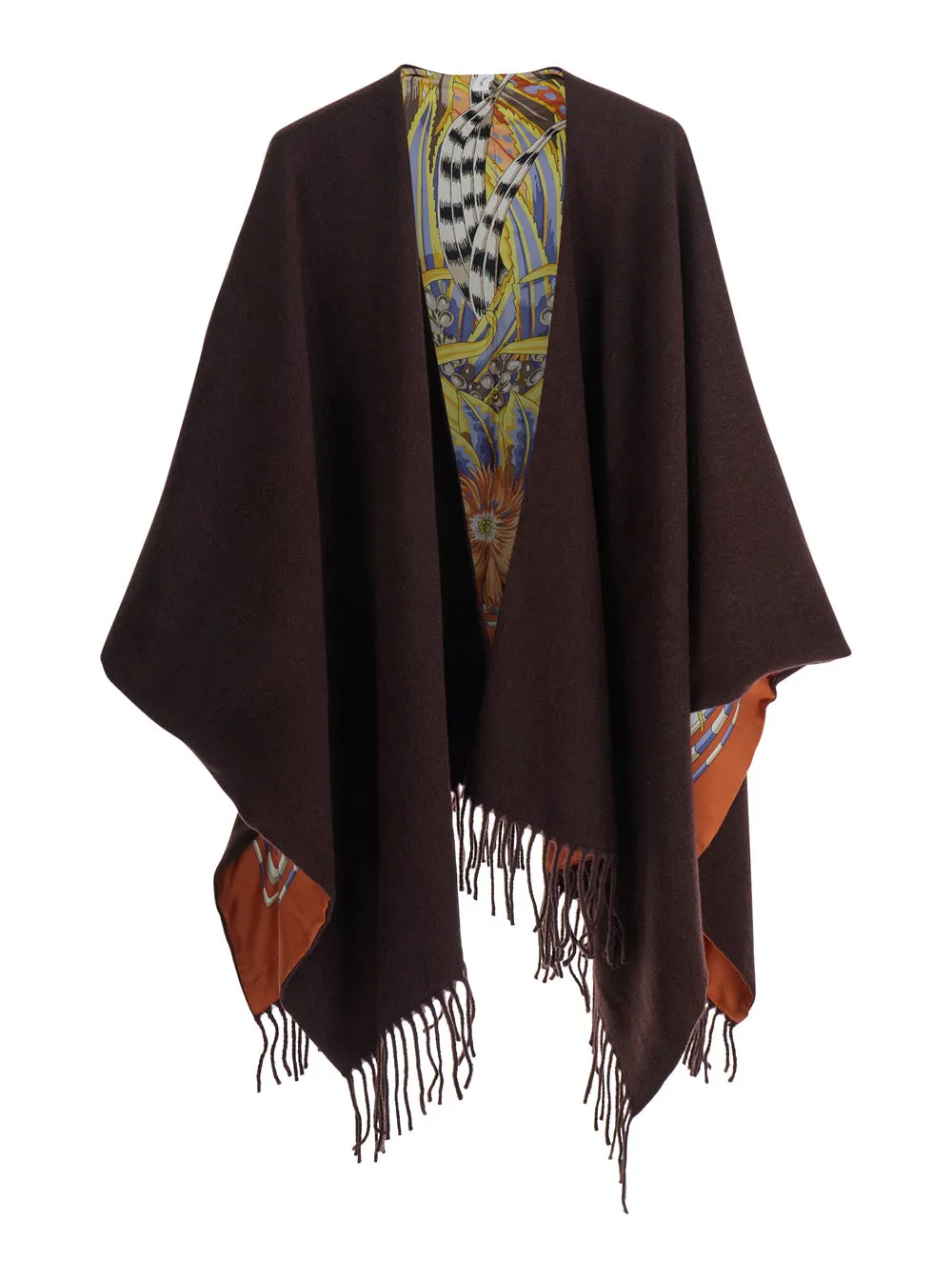 Cape in Cashmere and Wool, Brown sold by Lord & Taylor