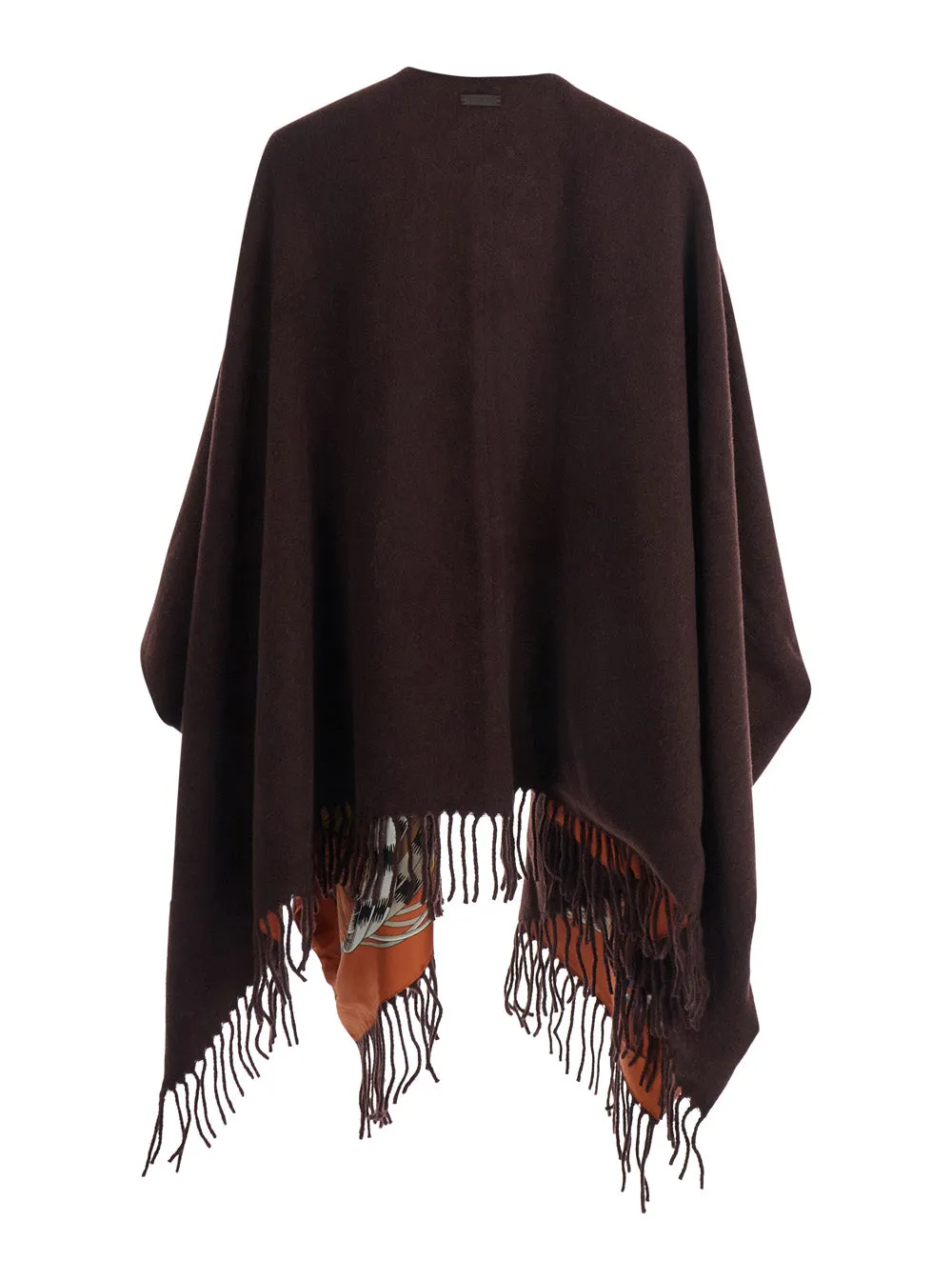 Cape in Cashmere and Wool, Brown sold by Lord & Taylor product image thumbnail 2