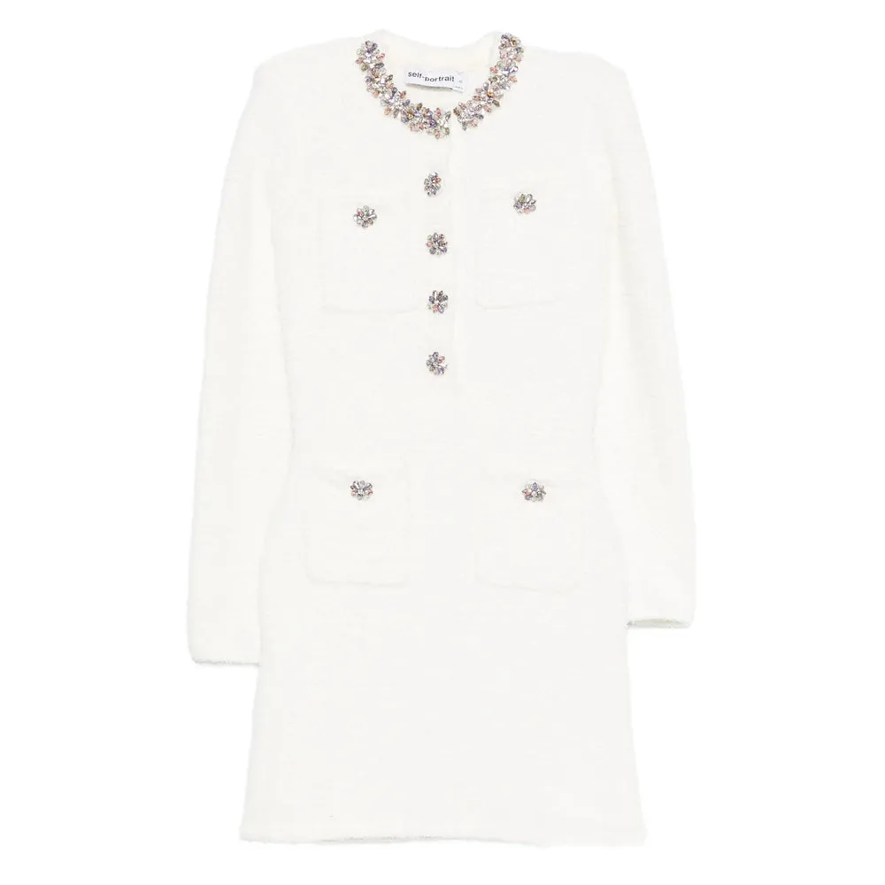 Dress with Jewel Neckline and Embellishments sold by Lord & Taylor