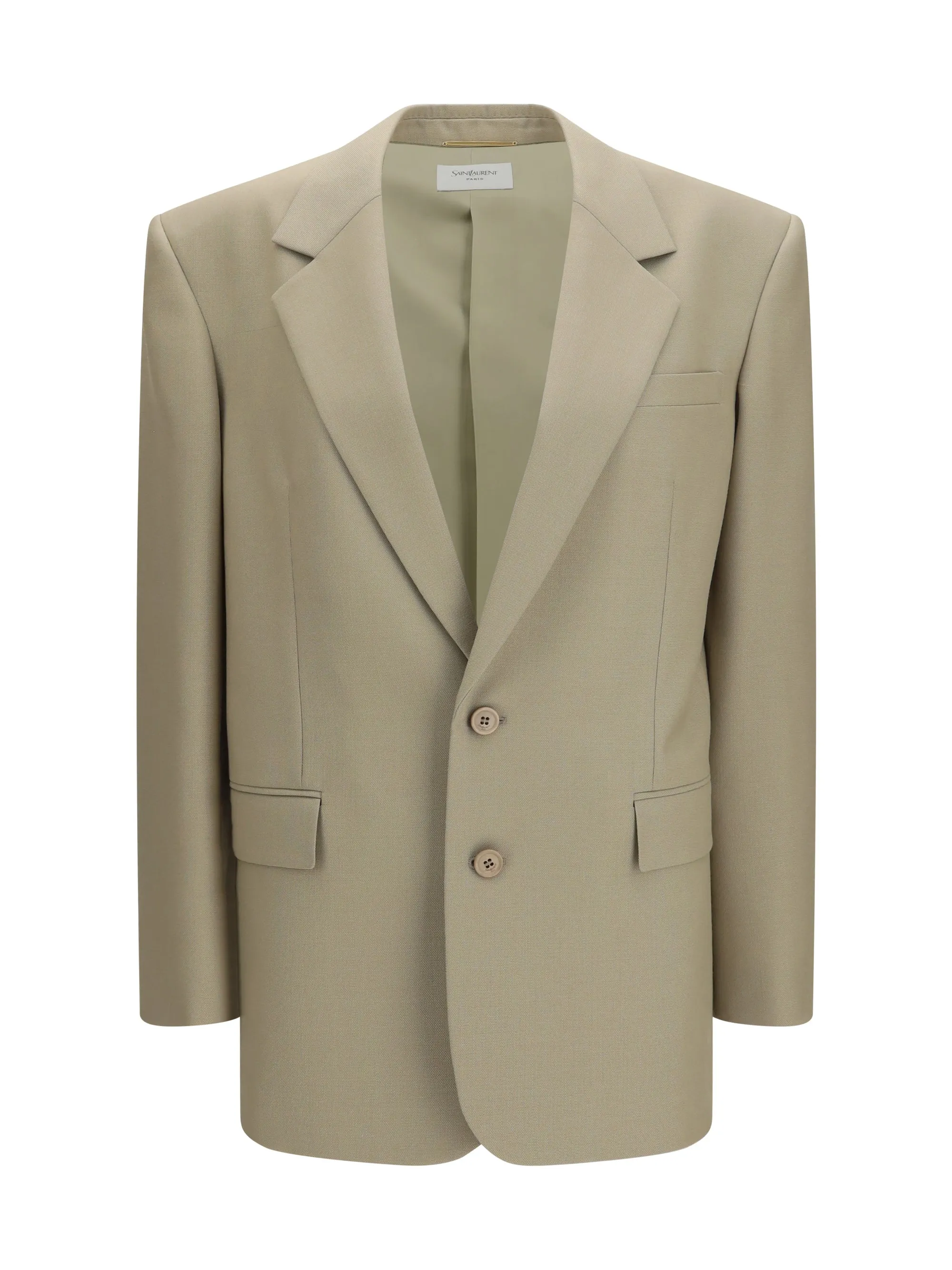 Jacket Single-Breasted Mustard Wool-Silk sold by Lord & Taylor